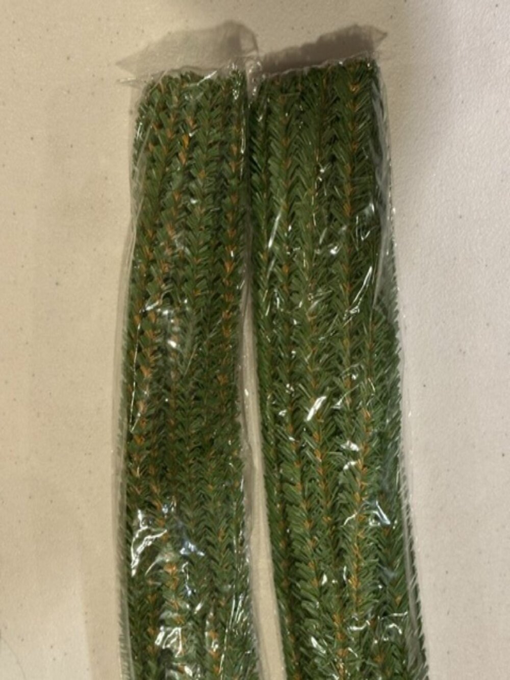 NEW-TWO (2) Packs of Hobby Lobby Canadian Pine Stems Pipe Cleaners-20 mm x 12 in